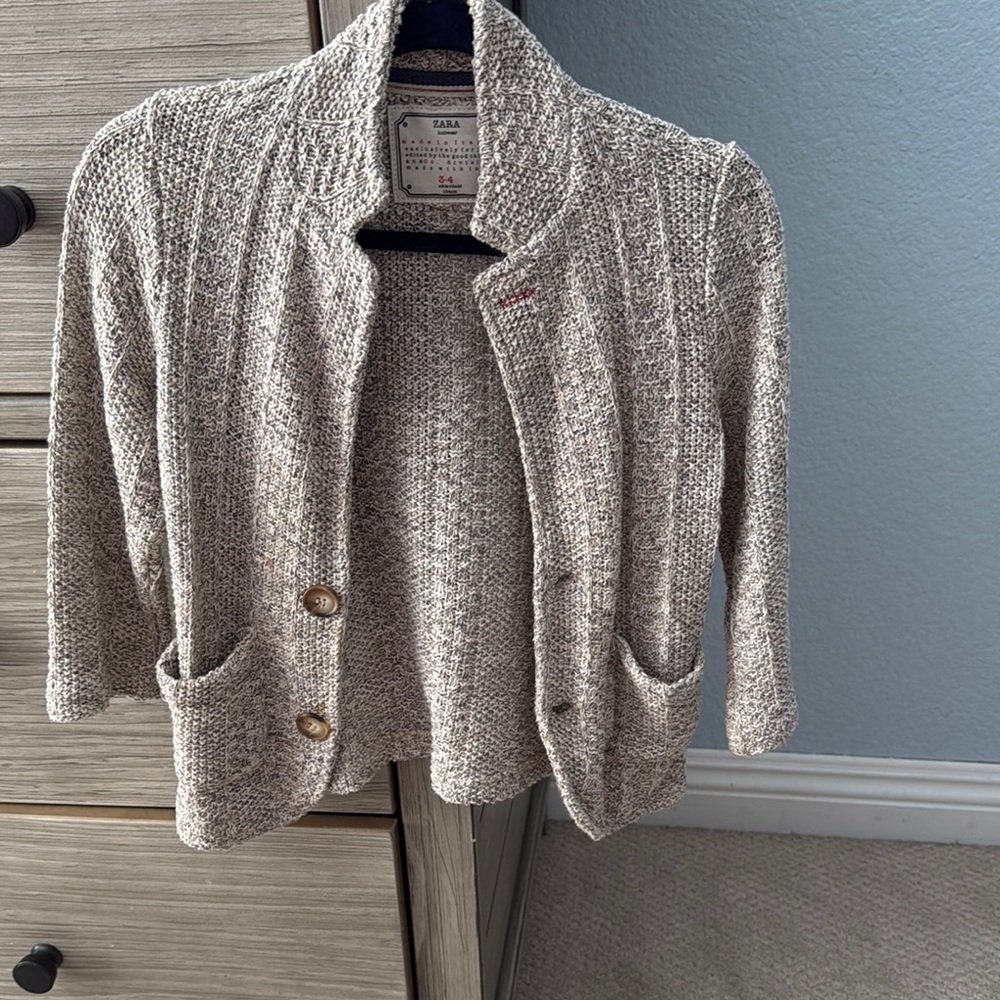 GUC Zara boys cardigan sweater